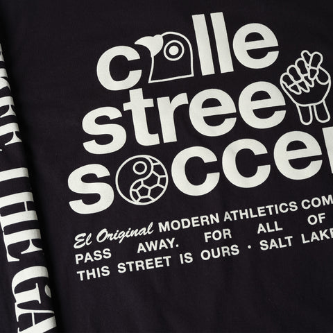 The Street Is Ours Youth Hoodie - Black