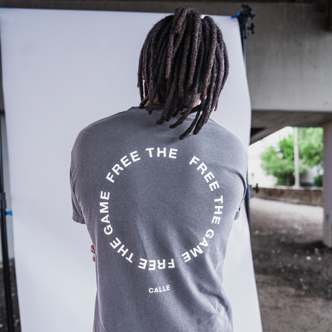 Faded 'Round Ball' Tee