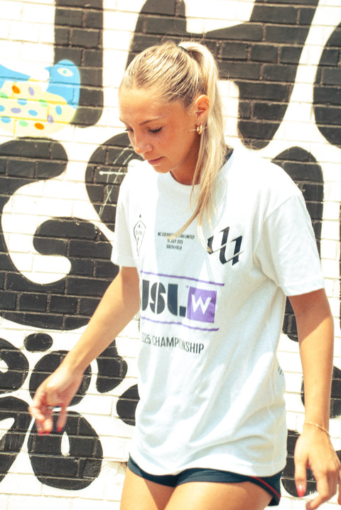 Limited Edition "Official" USL W Championship Shirt feat. NC Courage v UT United.