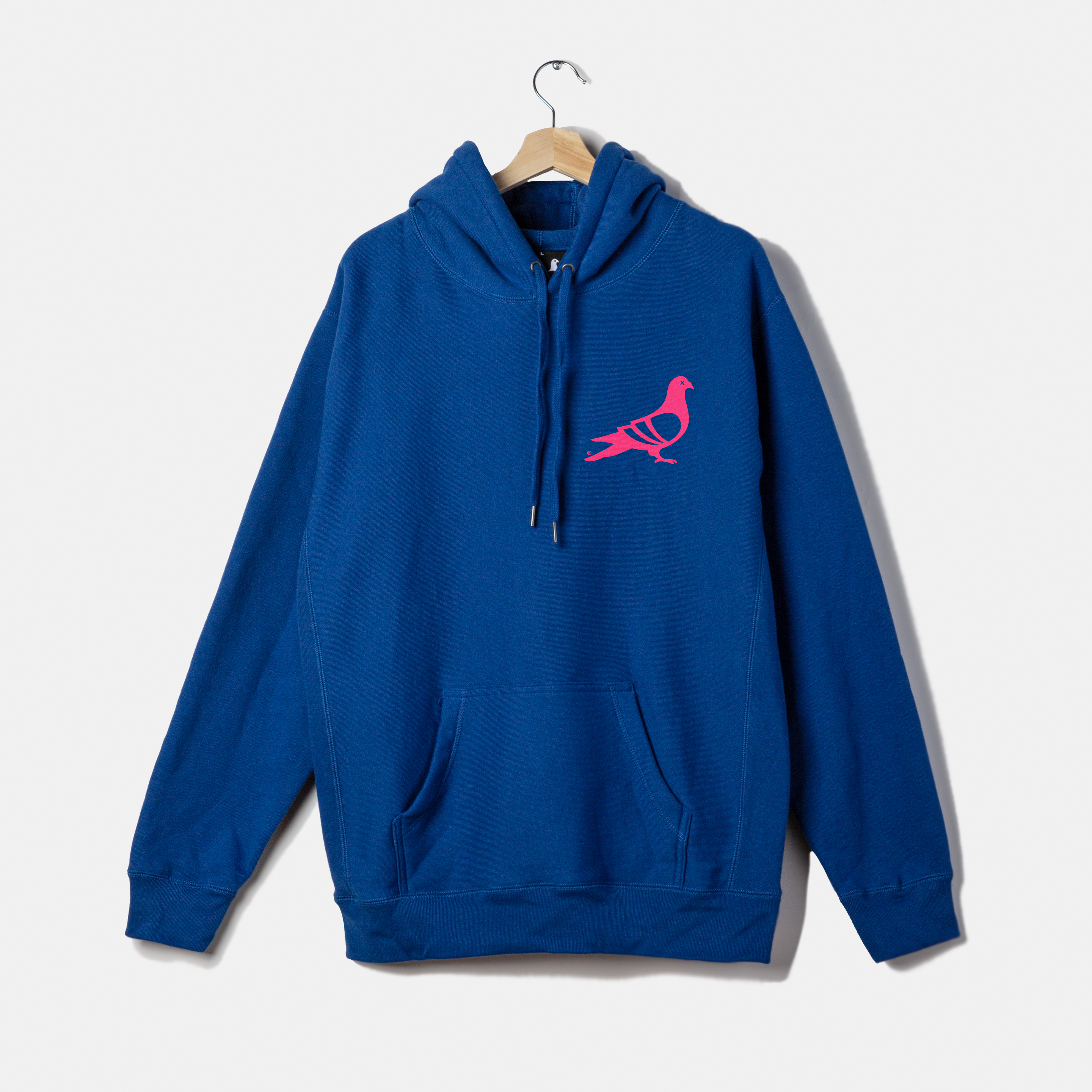 Blue Script Hoodie