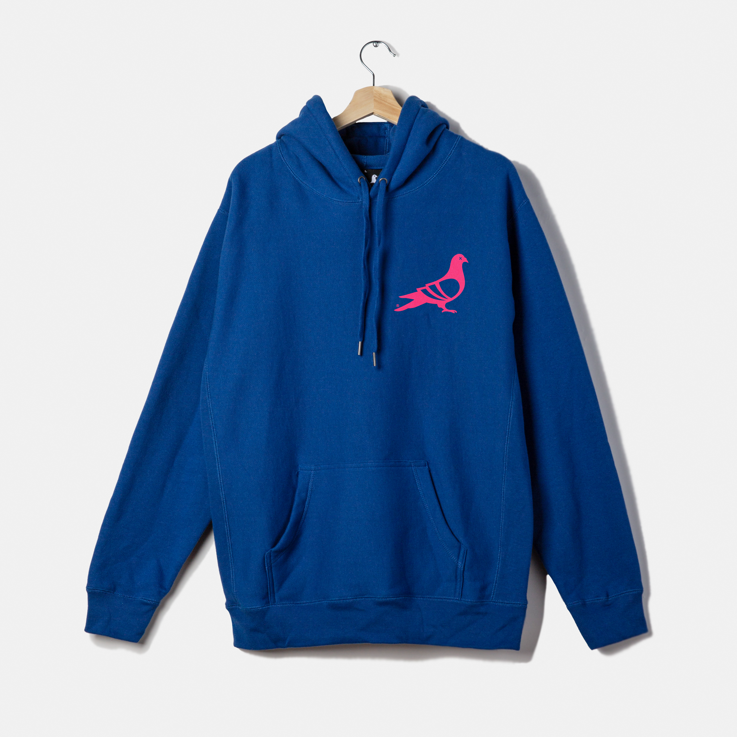 Premium Blue Script Hoodie