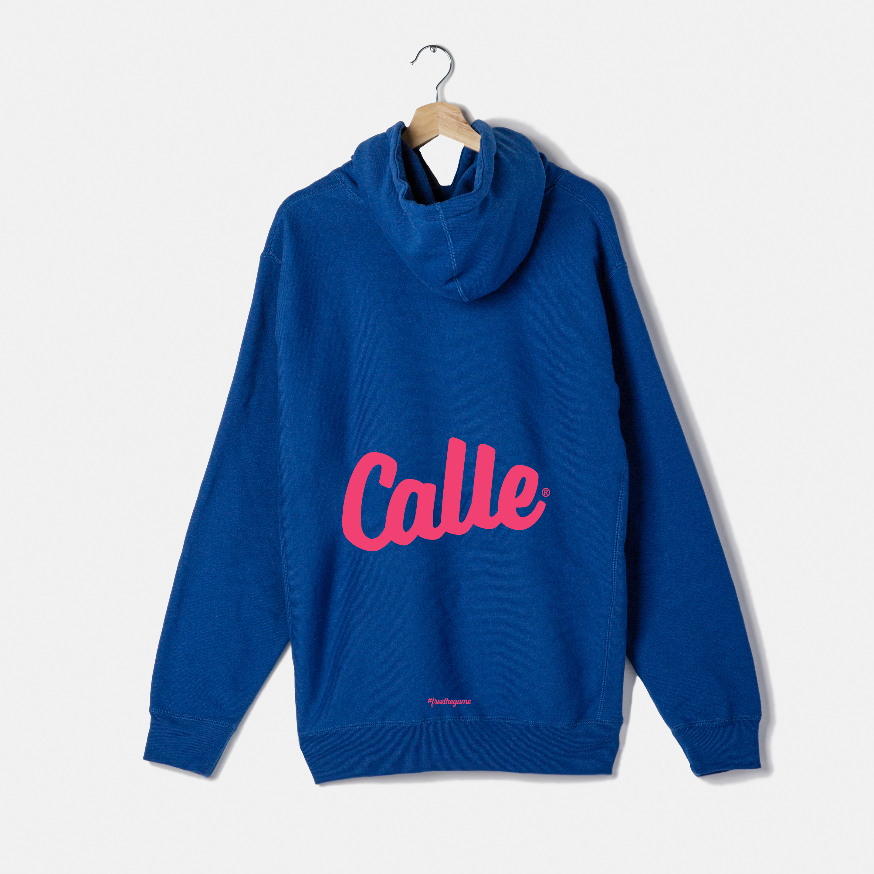 Blue Script Hoodie