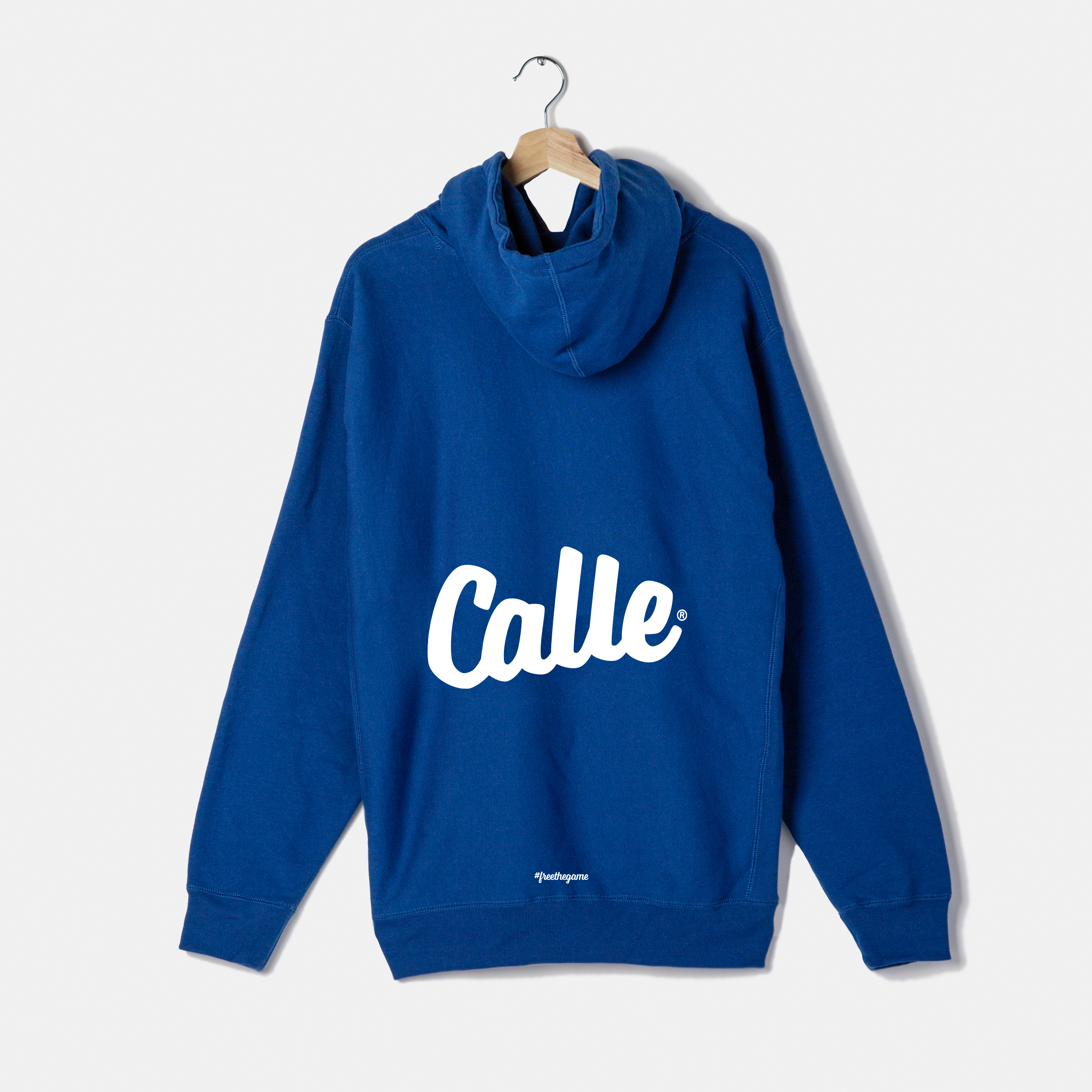 Blue Script Hoodie