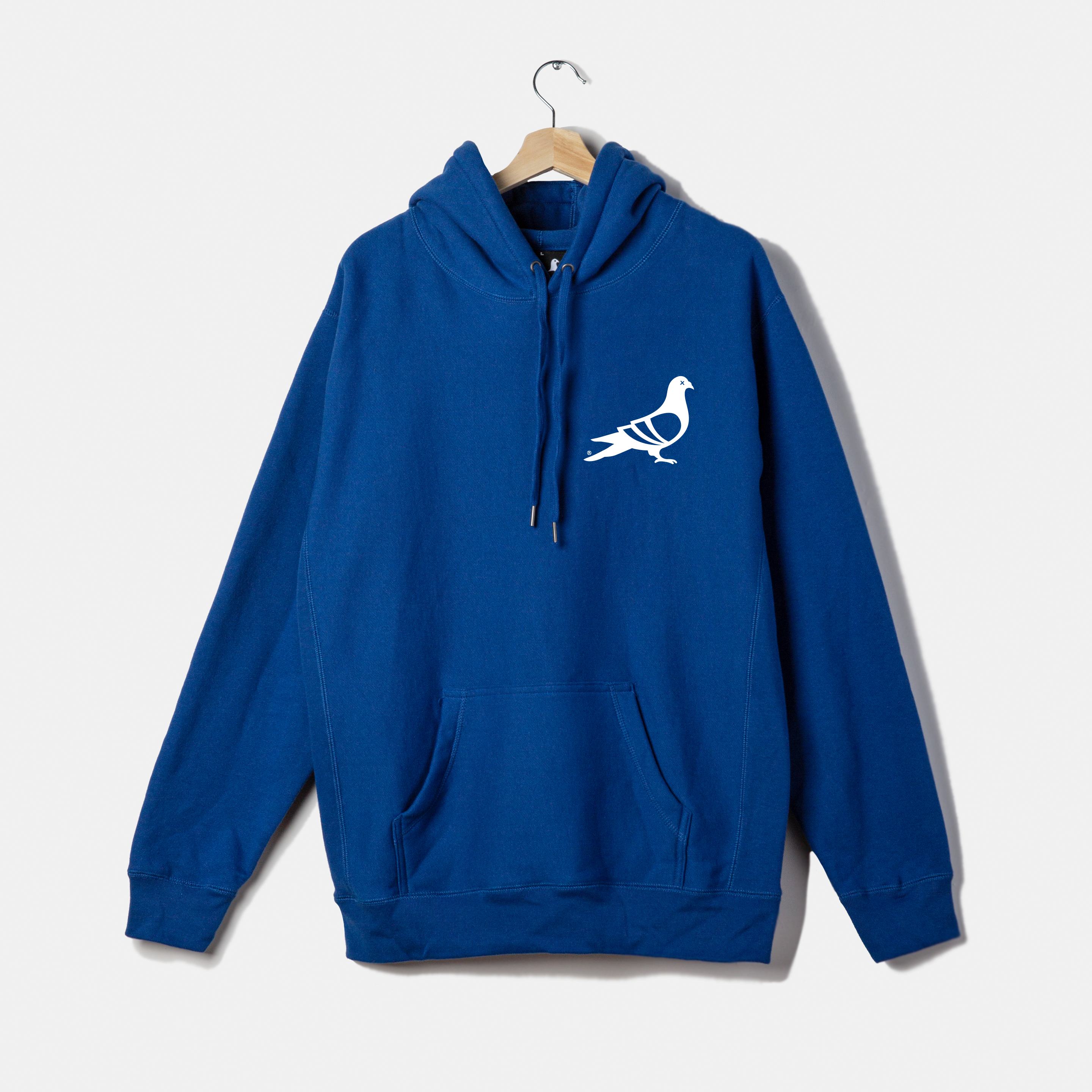 Blue Script Hoodie