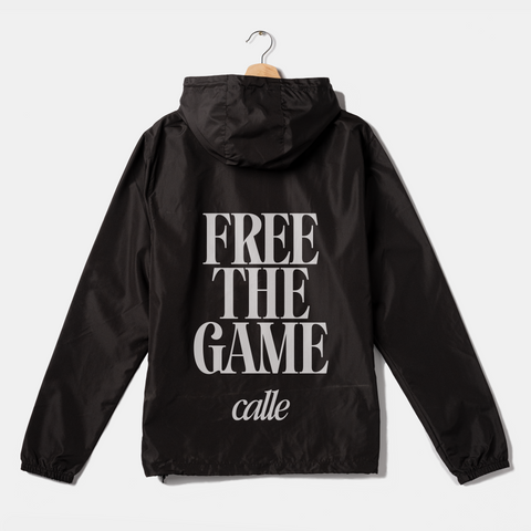 Free the Game Windbreaker