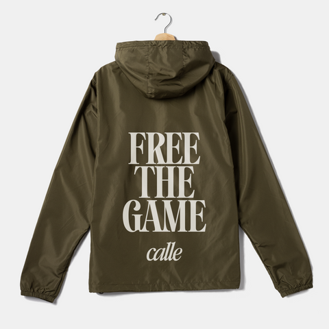 Free the Game Windbreaker