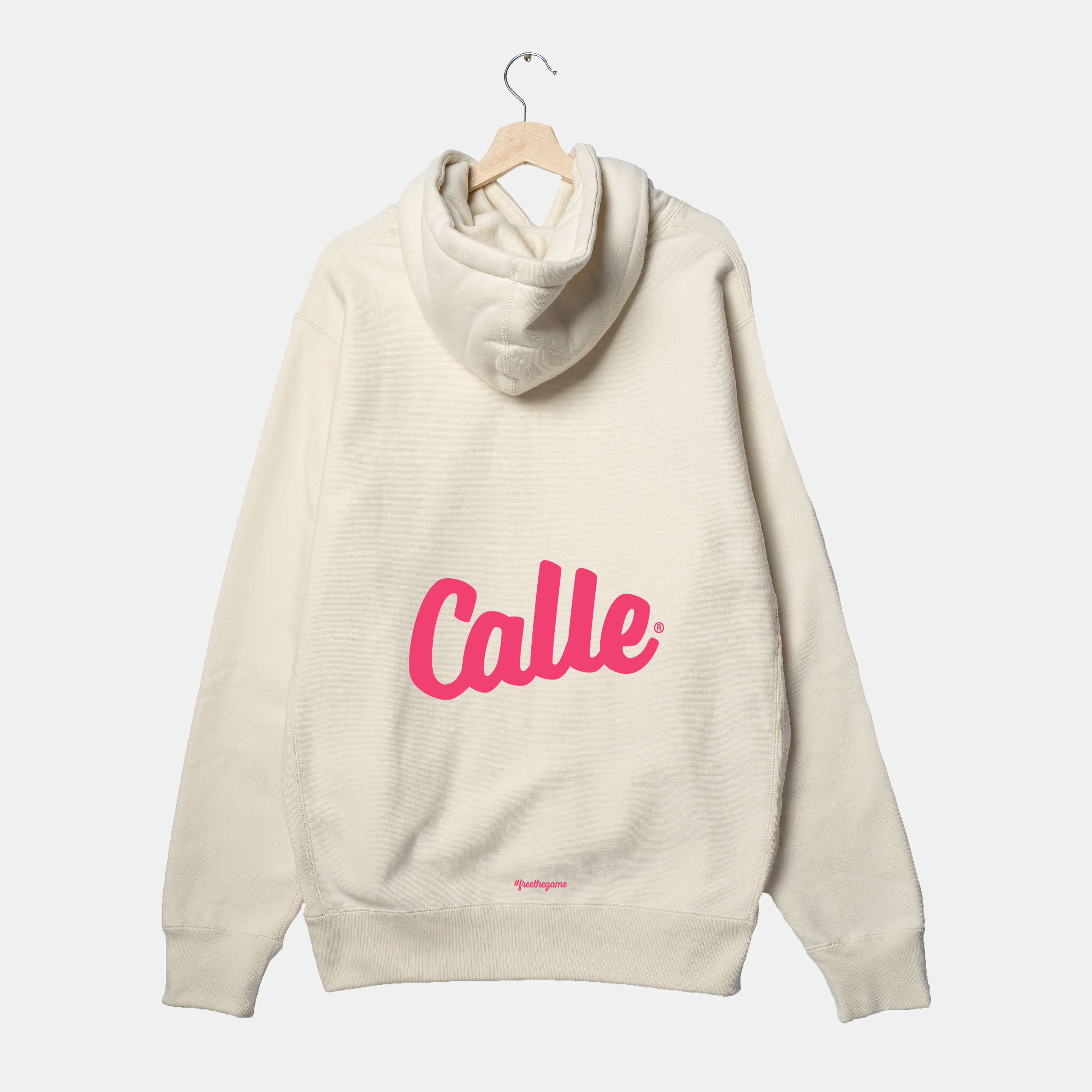 Premium Natural Script Hoodie