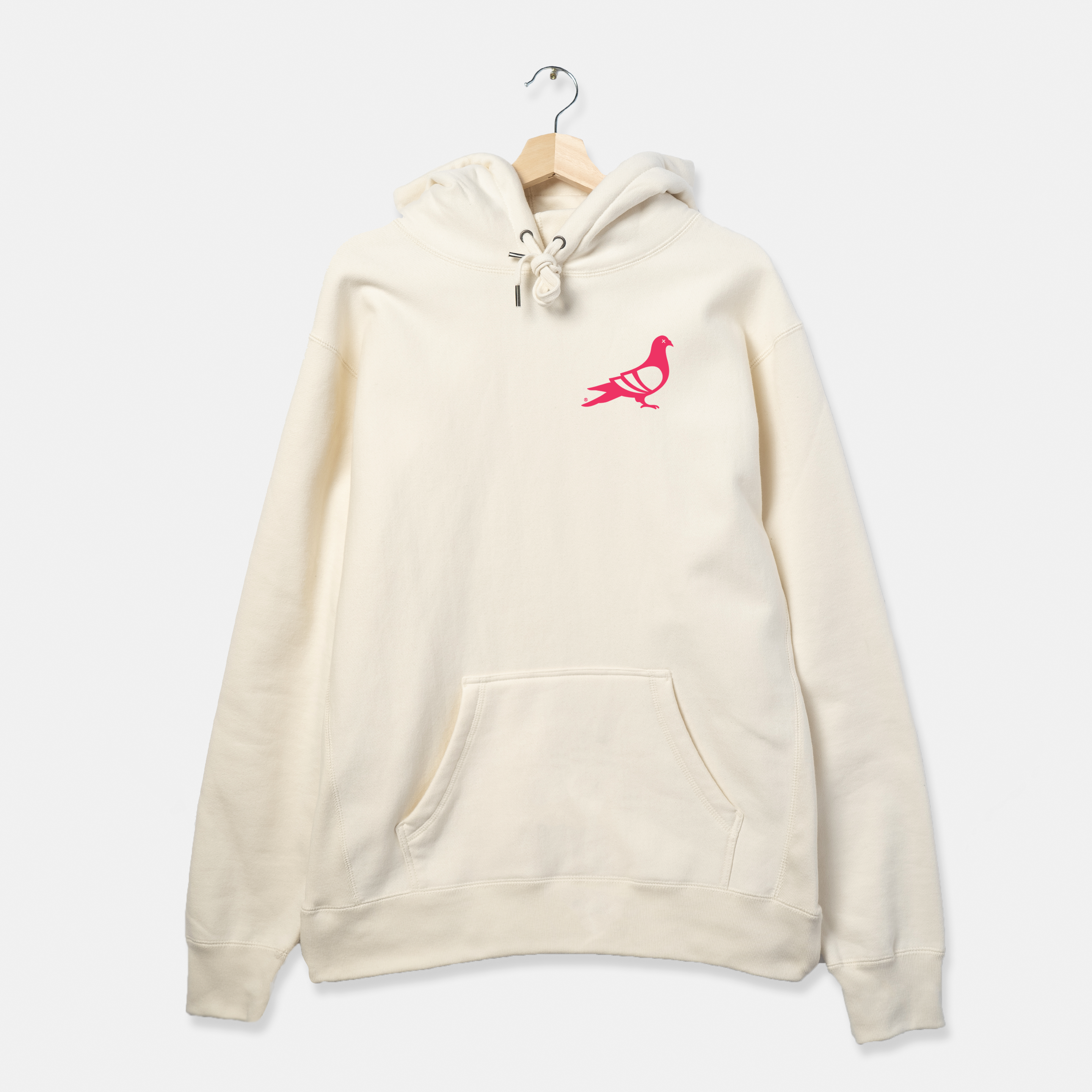 Premium Natural Script Hoodie