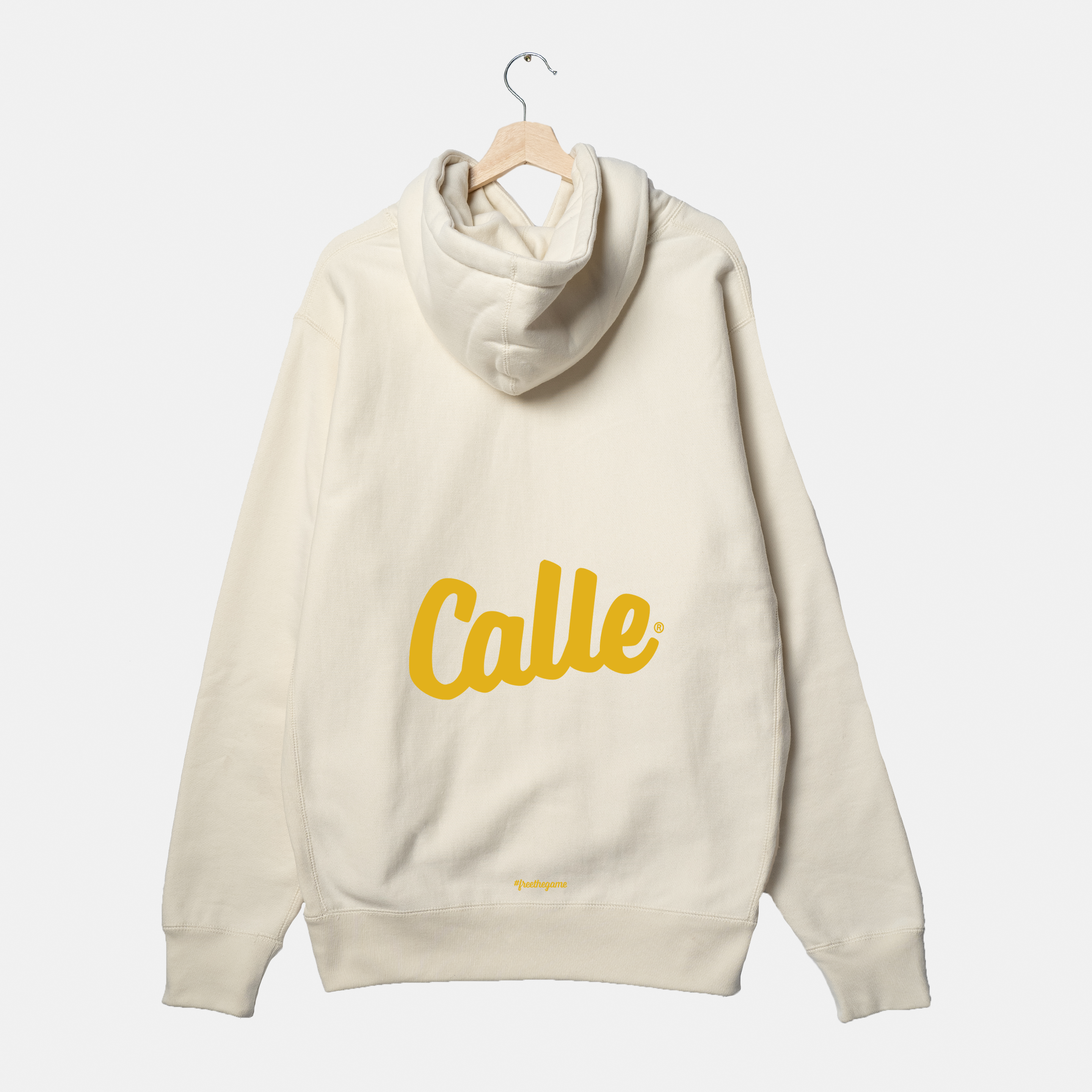 Premium Natural Script Hoodie