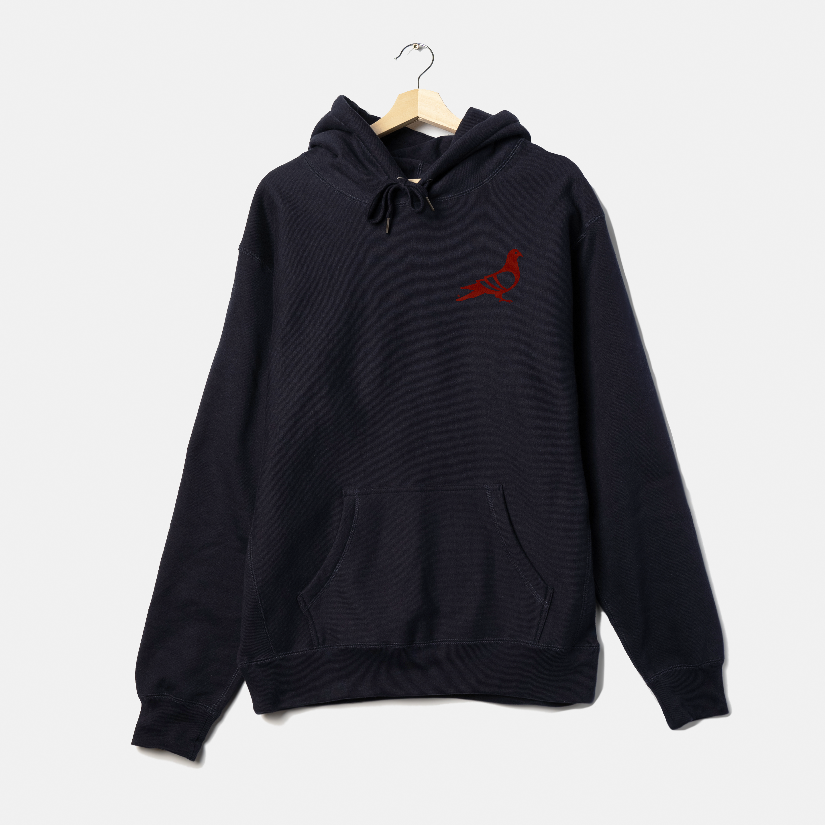 Premium Navy Script Hoodie