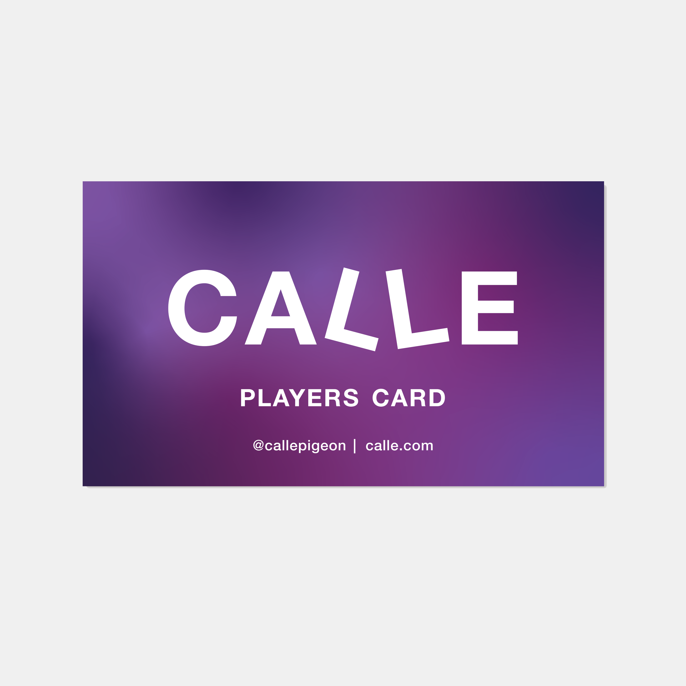Calle Players Card (SLC)