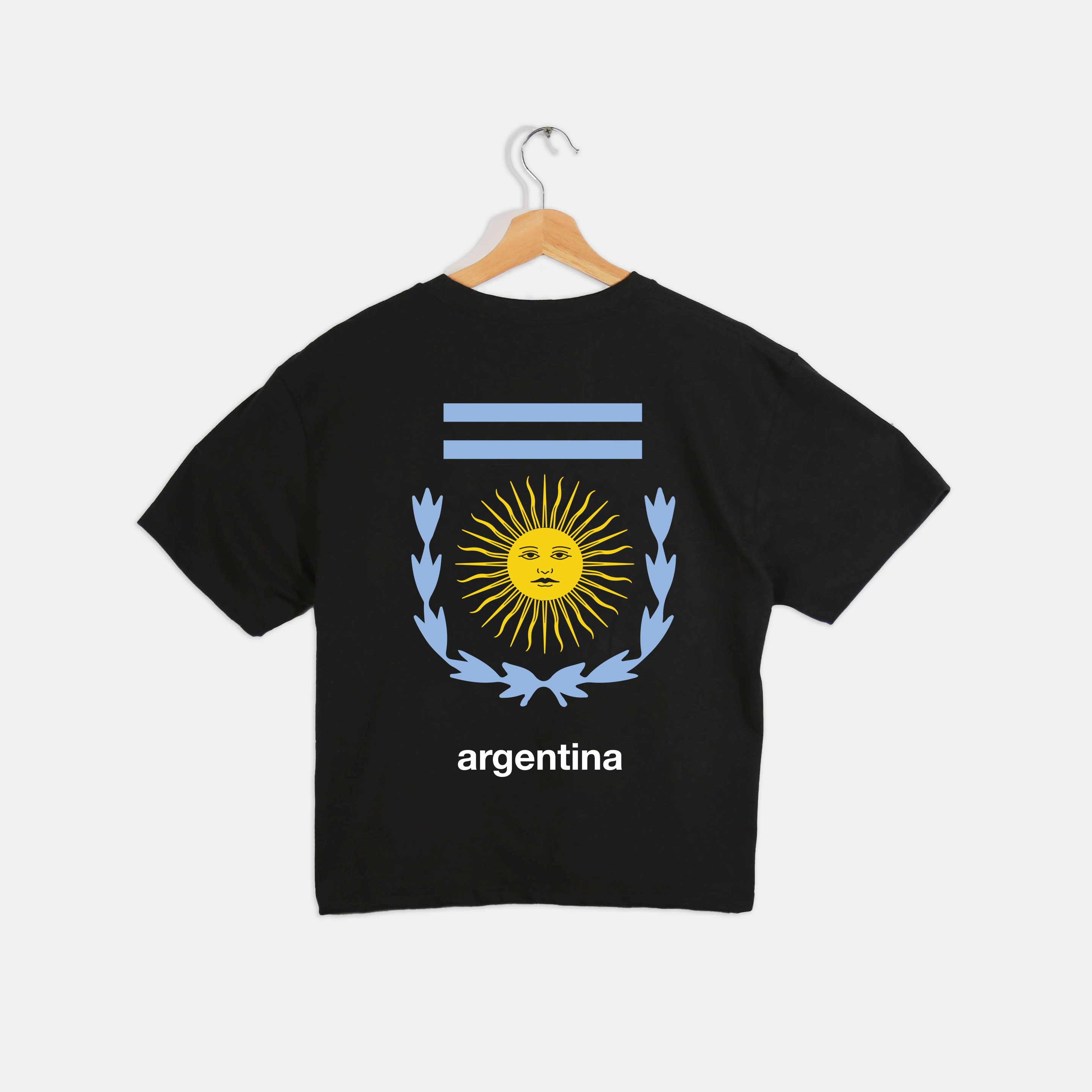 "Unofficial" Argentina Cropped Tee