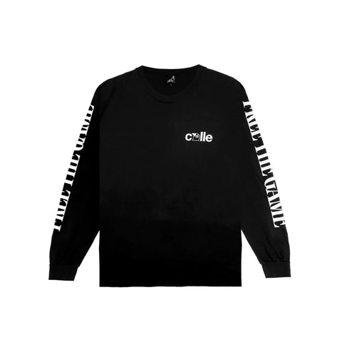 The Street Is Ours Long Sleeve Tee - Black