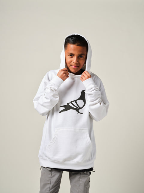 White Youth Pigeonazo Hoodie