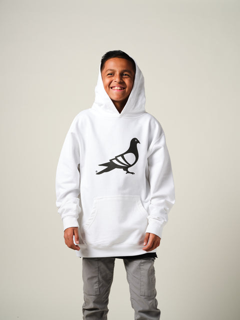 White Youth Pigeonazo Hoodie