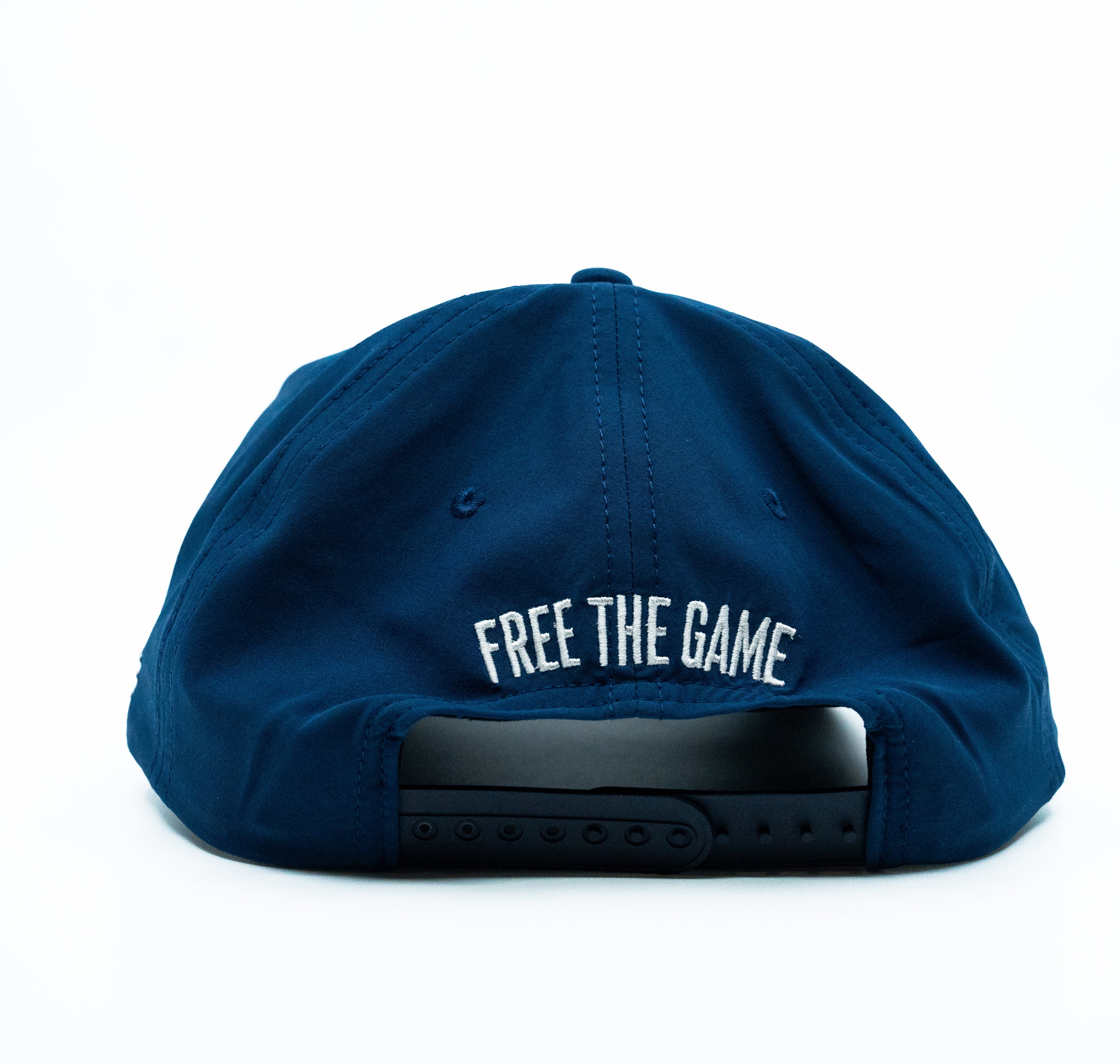 Embroidered Pigeon Hat - Blue