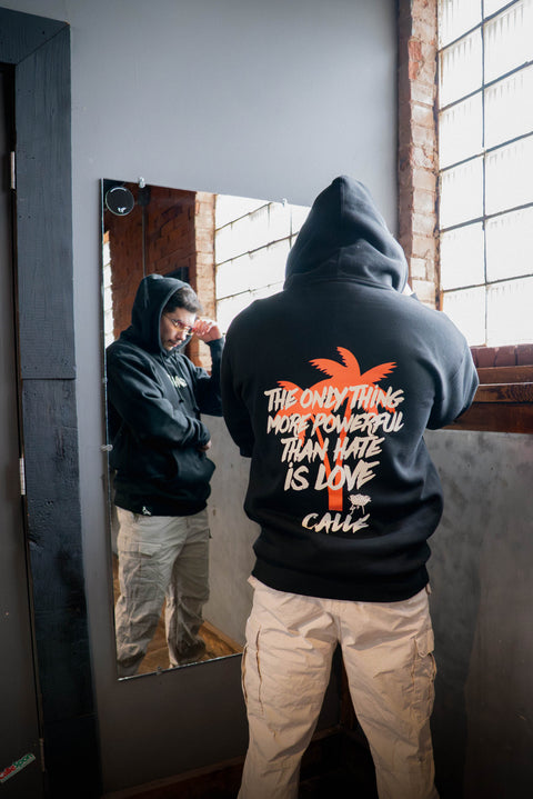 the only thing more powerful than hate is love