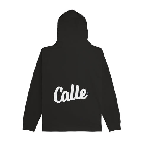 Premium Black Script Hoodie