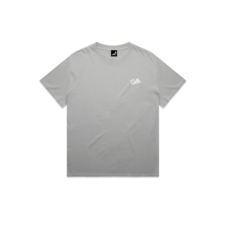 Storm oversized heavyweight embroidered tee – Calle Signature Collection
