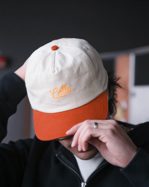 Signature Hat (Natural w Red)