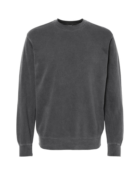 Embroidered Calle Crewneck (Charcoal)