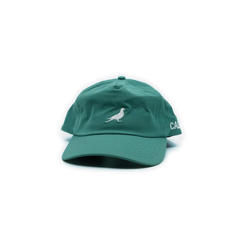 Embroidered Pigeon Hat - Teal