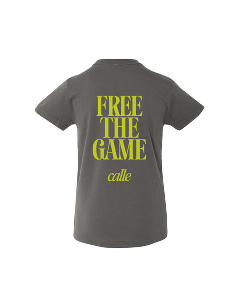 Free The Game Asphalt Youth Tee