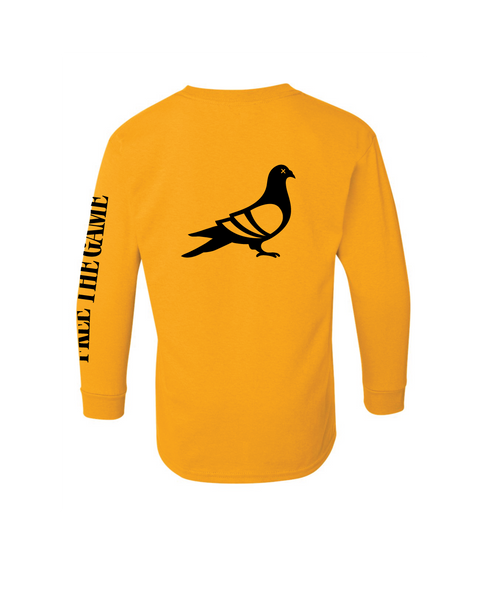 Free The Game Long Sleeve - Gold