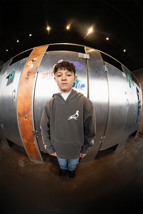 Inter Calleami Youth Hoodie - Grey