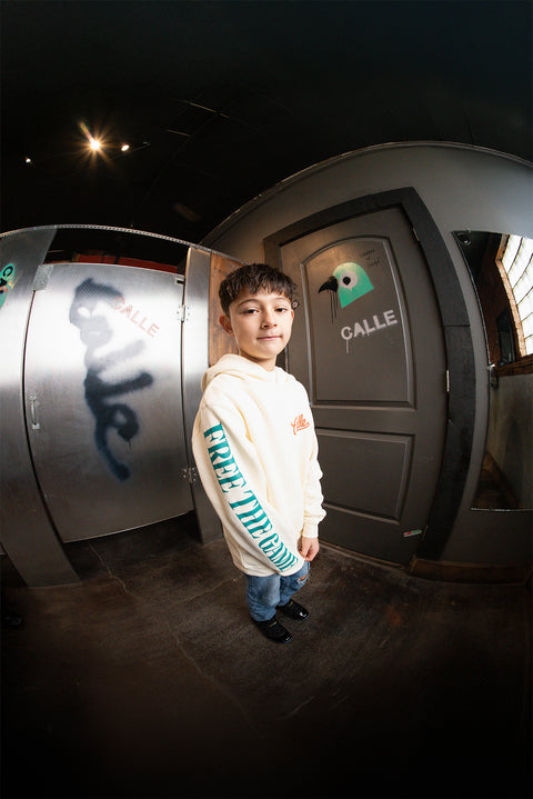 Italy Youth Hoodie - Natural