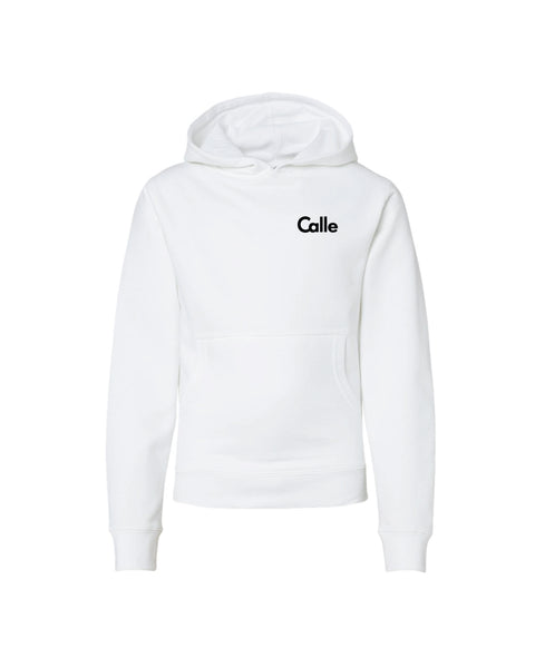 Premium White Youth 'Clasico' Hoodie