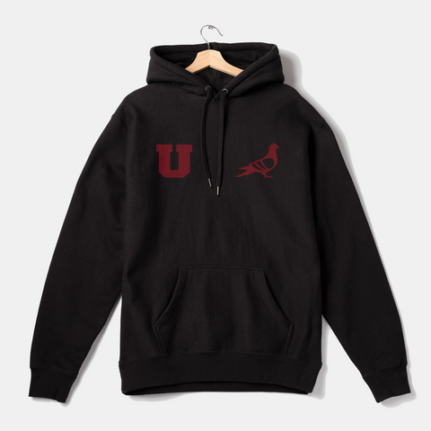 Exclusive University of Utah Black Script Hoodie